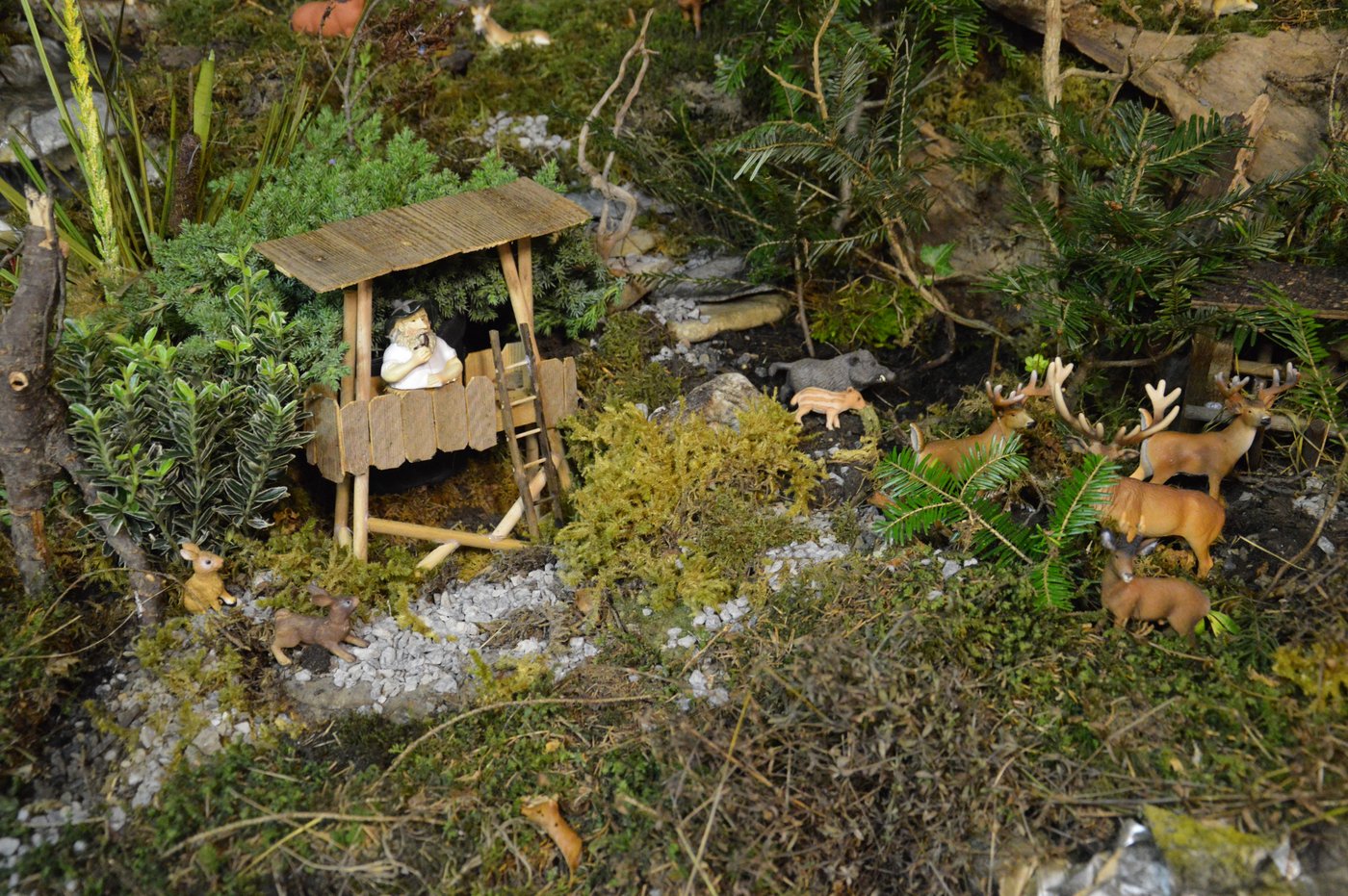 Die Figuren sind mit grosser Liebe zum Detail gestaltet.