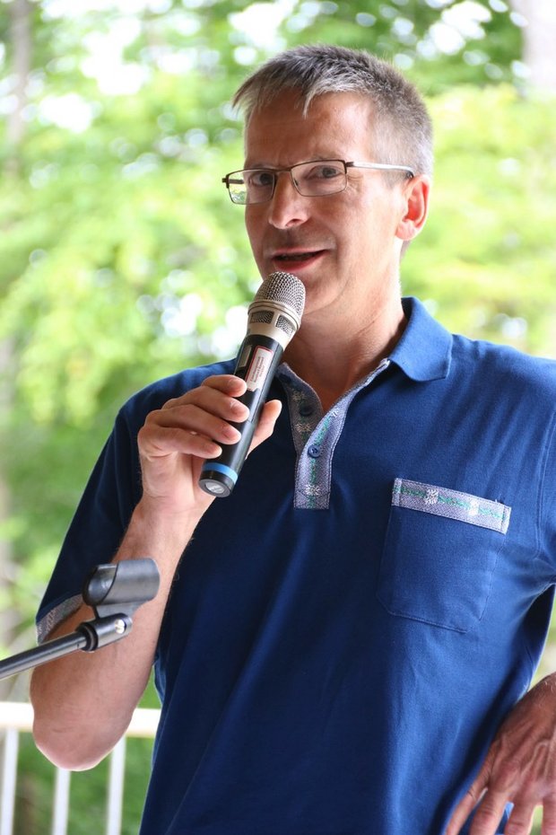 Urban Artho, Matzendorf, Präsident Katholische Bauernvereinigung Thal, organisierte mit dem Vorstand und vielen HelferInnen einen gemütlichen Tag am Scheltenpass in Ramiswil.