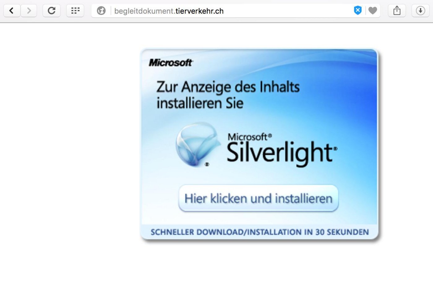 Silverlight soll im Herbst 2018 ersetzt werden.