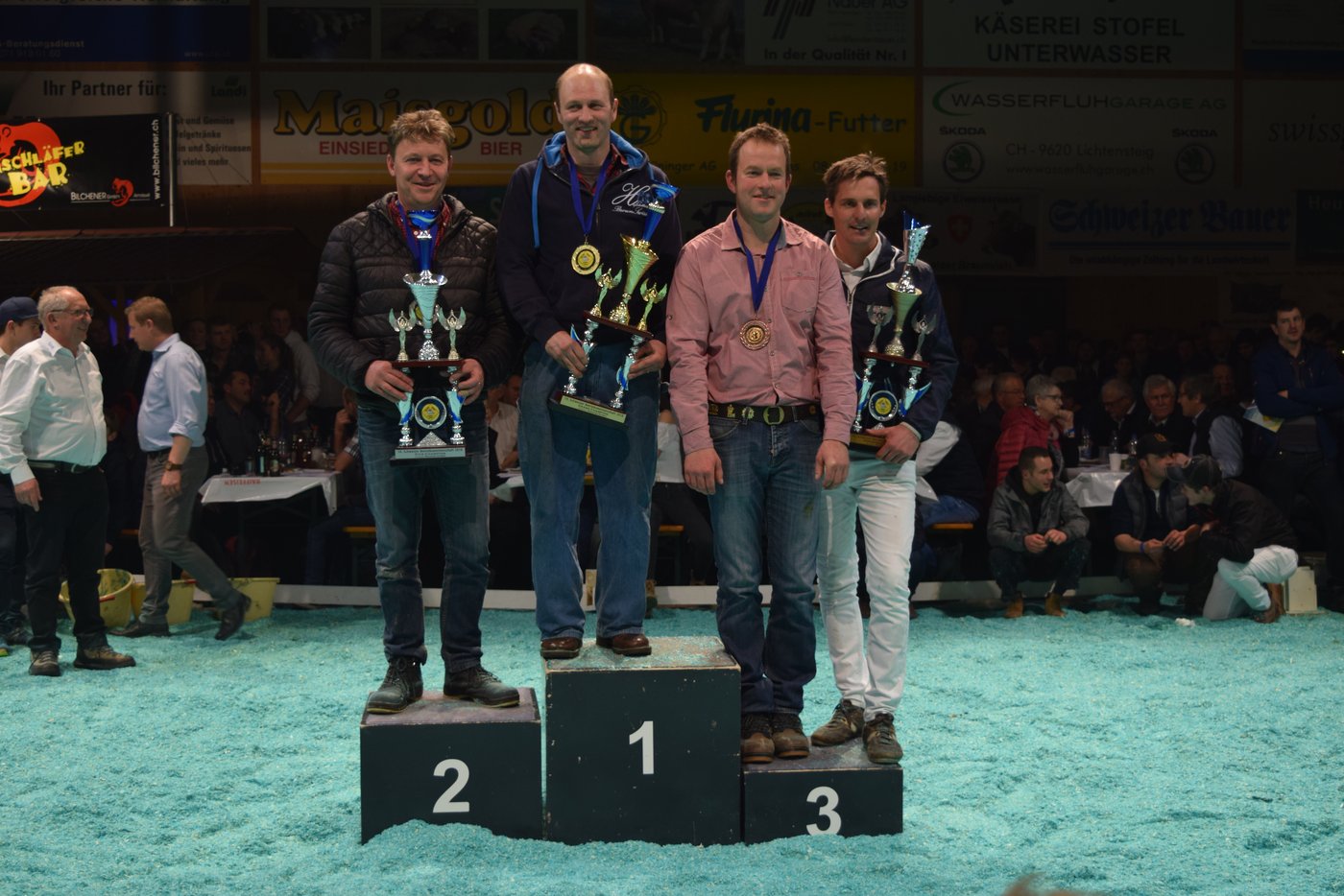 Marco Hofstetter gewinnt den Titel Schweizer Betriebsmeister vor Franz Felder und der ZG Paul Caduff/Guido Bucheli.