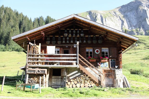Hier wurde der beste Schweizer Alpkäse produziert: Alp "Unterer Stiegelberg". (Bild Casalp)