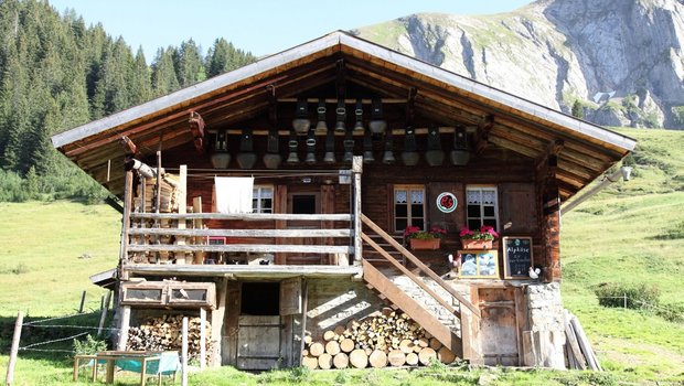 Hier wurde der beste Schweizer Alpkäse produziert: Alp "Unterer Stiegelberg". (Bild Casalp)