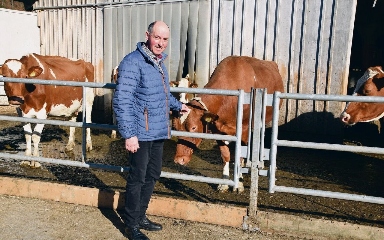 Jürg Iseli will als Präsident nicht nur für die Milchproduktion ein offenes Ohr haben, sondern sich für alle Betriebsrichtungen – vom Ackerbau bis hin zum Gemüseanbau – einsetzen. 
