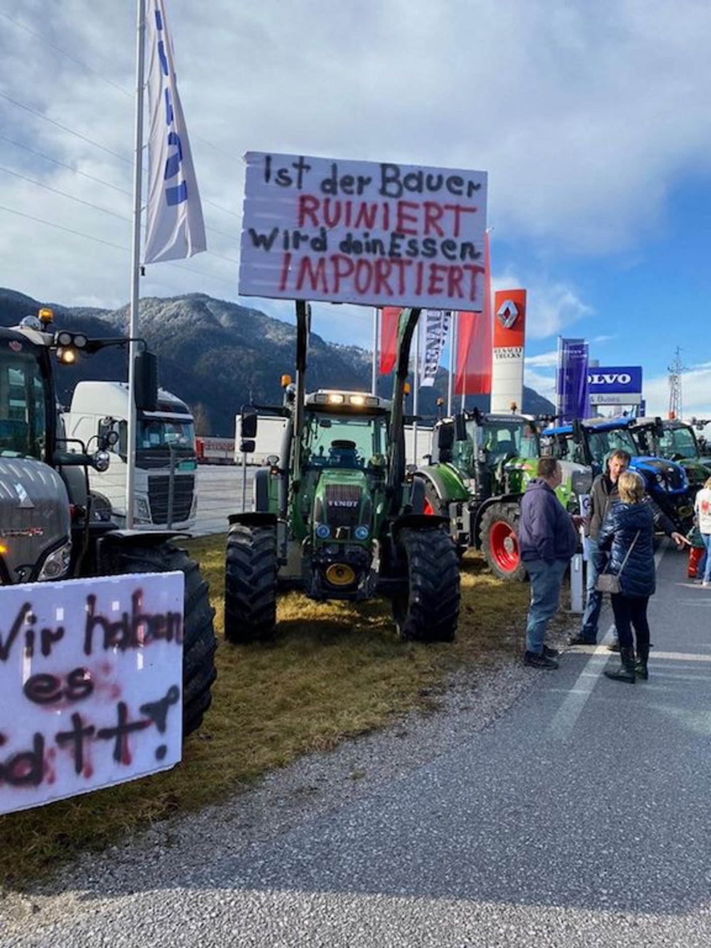 Importierte Güter entsprechen von der Produktion her kaum den Vorstellungen der Konsumenten. (Bild Bauernbund)