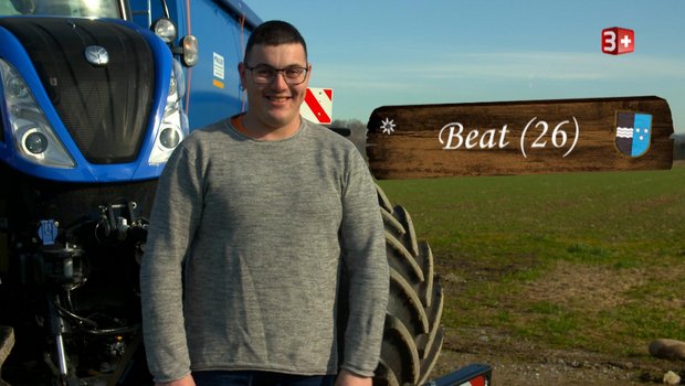 «Bauer, ledig, sucht…»: Lohnarbeiter Beat Der junge Bauer kann sich gut vorstellen, einmal selbst einen Betrieb zu leiten. (Bild 3+)