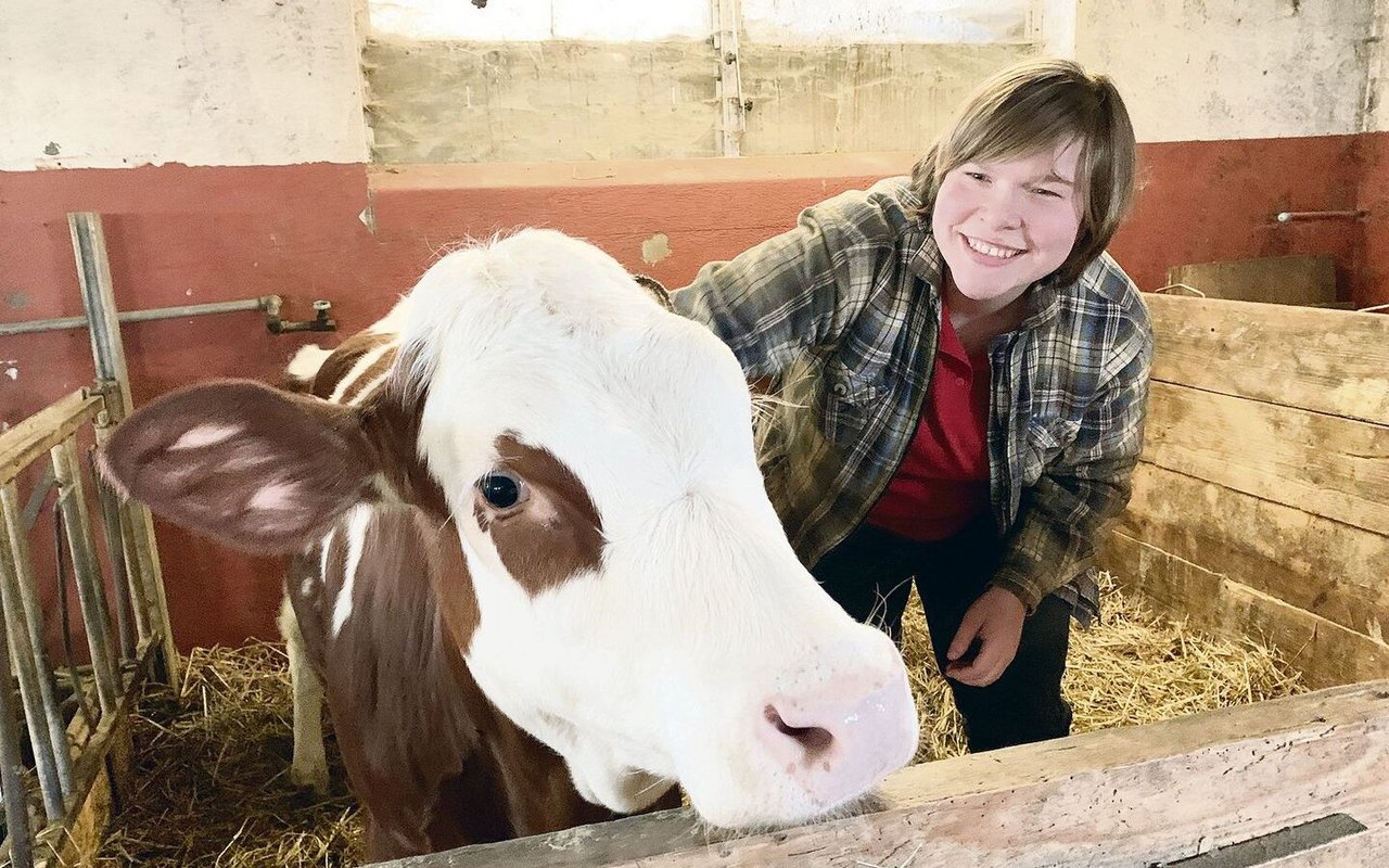 Sabrina Brüllhardt möchte den Hof der Eltern übernehmen. Einen Betrieb ohne Tiere kann sie sich nicht vorstellen.