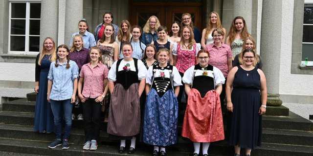 Mit diesem Jahrgang verlässt eine initiative Klasse das Inforama. (Bild Inforama)