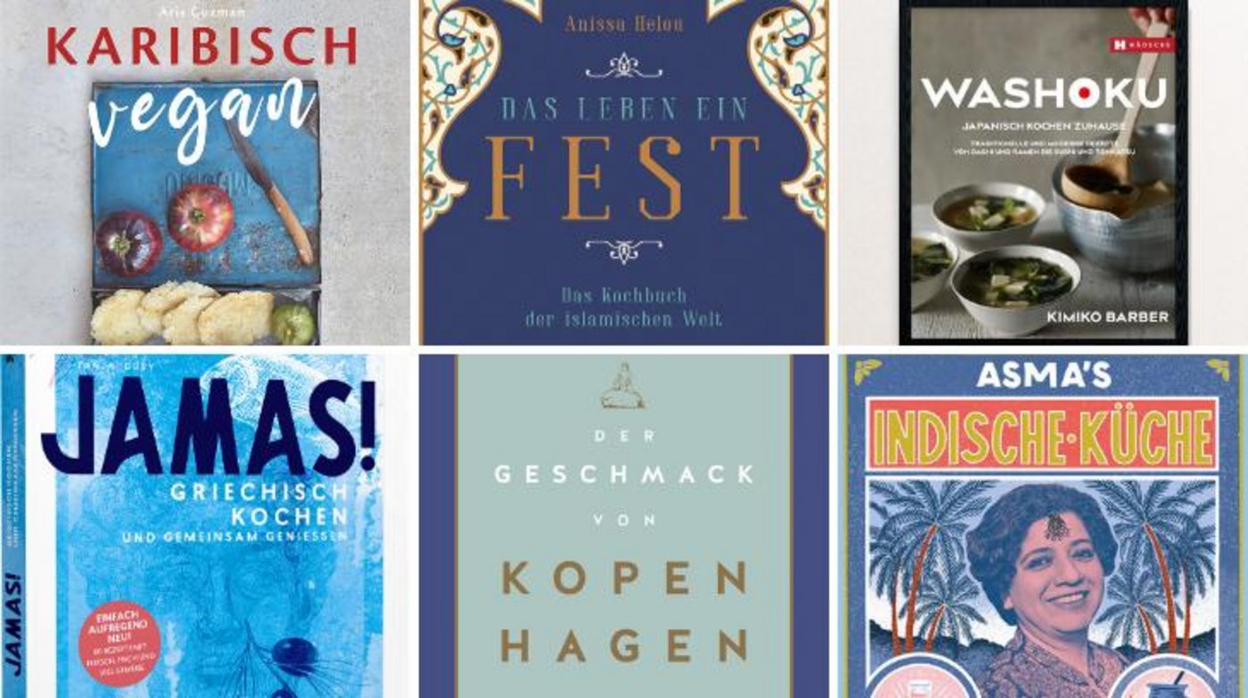 Mit diesen Kochbüchern kann man sich exotische Gerichte in der eigenen Küche zubereiten. (Bild FL)