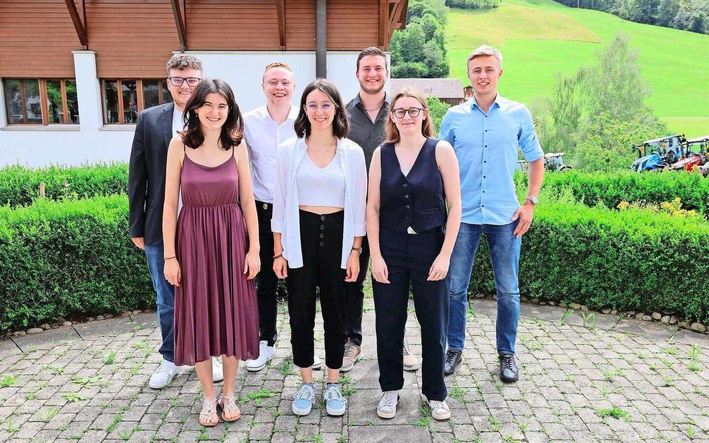 Ein Aushängeschild des BBZN Schüpfheim: die erfolgreiche Berufsmaturitäts-Klasse.