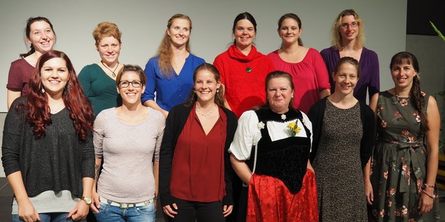 Das sind die Bäuerinnen mit eidg. Fachausweis. (Bilder chw)