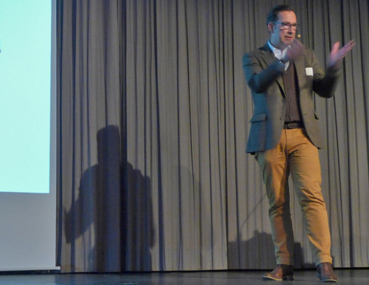 "Auch die Schweizer Bauern haben beim Tierwohl noch Handlungsbedarf": Coop-Mann Roland Frefel. (Bild Adrian Krebs) 