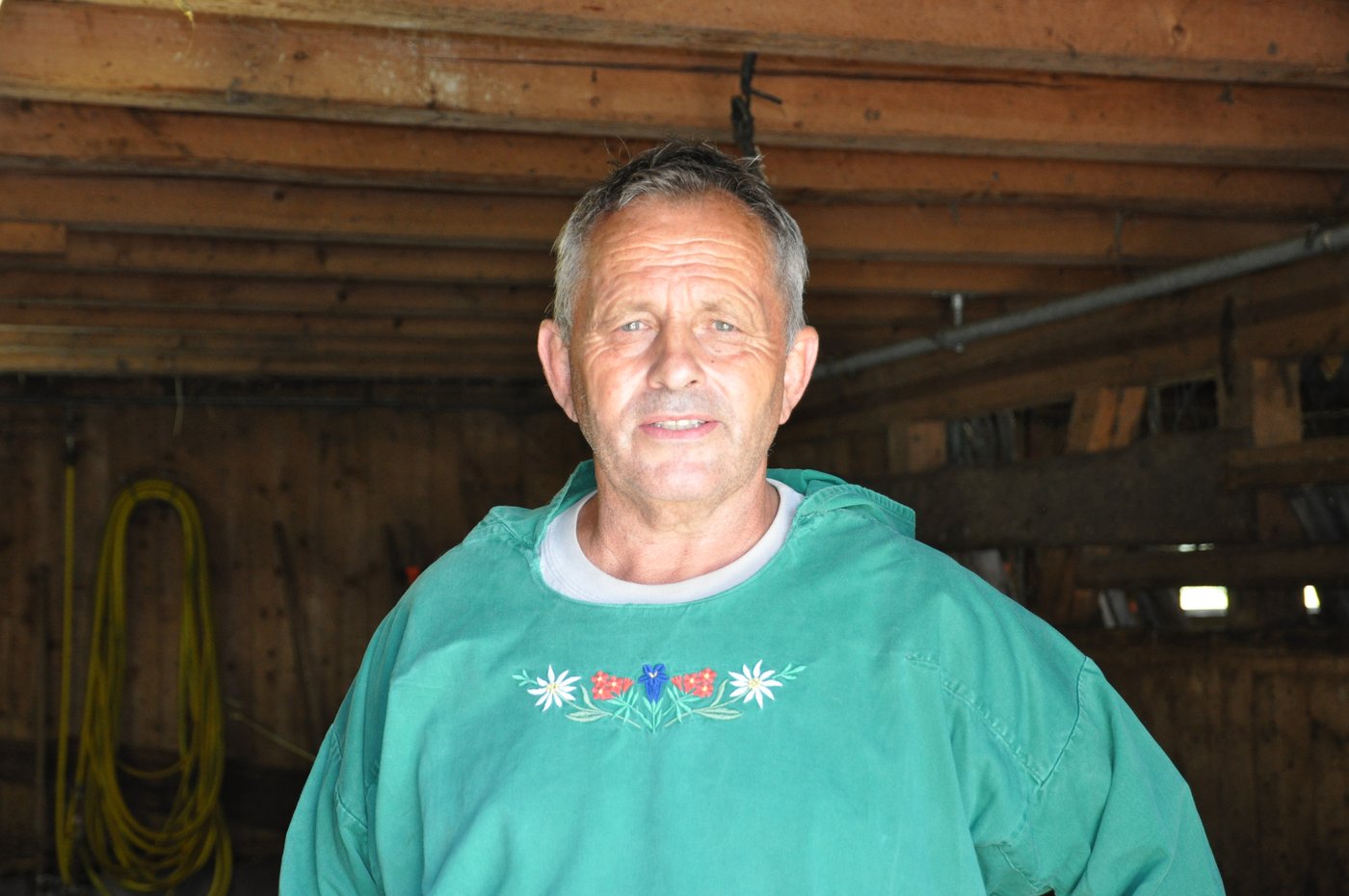 Für Tierbesitzer Jakob Schnyder war der Aufstieg durch eine Felswand für seine Kühe zu absturzgefährlich.