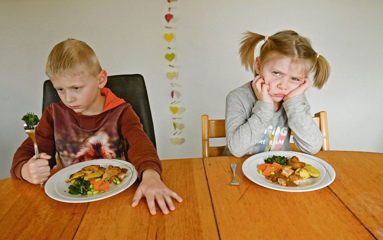 Kinder müssen nicht jeden Tag ausgewogen essen. Sie spüren gut, was ihr Körper gerade benötigt und wann sie satt sind. Auch wenn das bedeutet, dass heute viel, morgen wenig, heute nur Pasta und morgen nur Gemüse gegessen wird. 