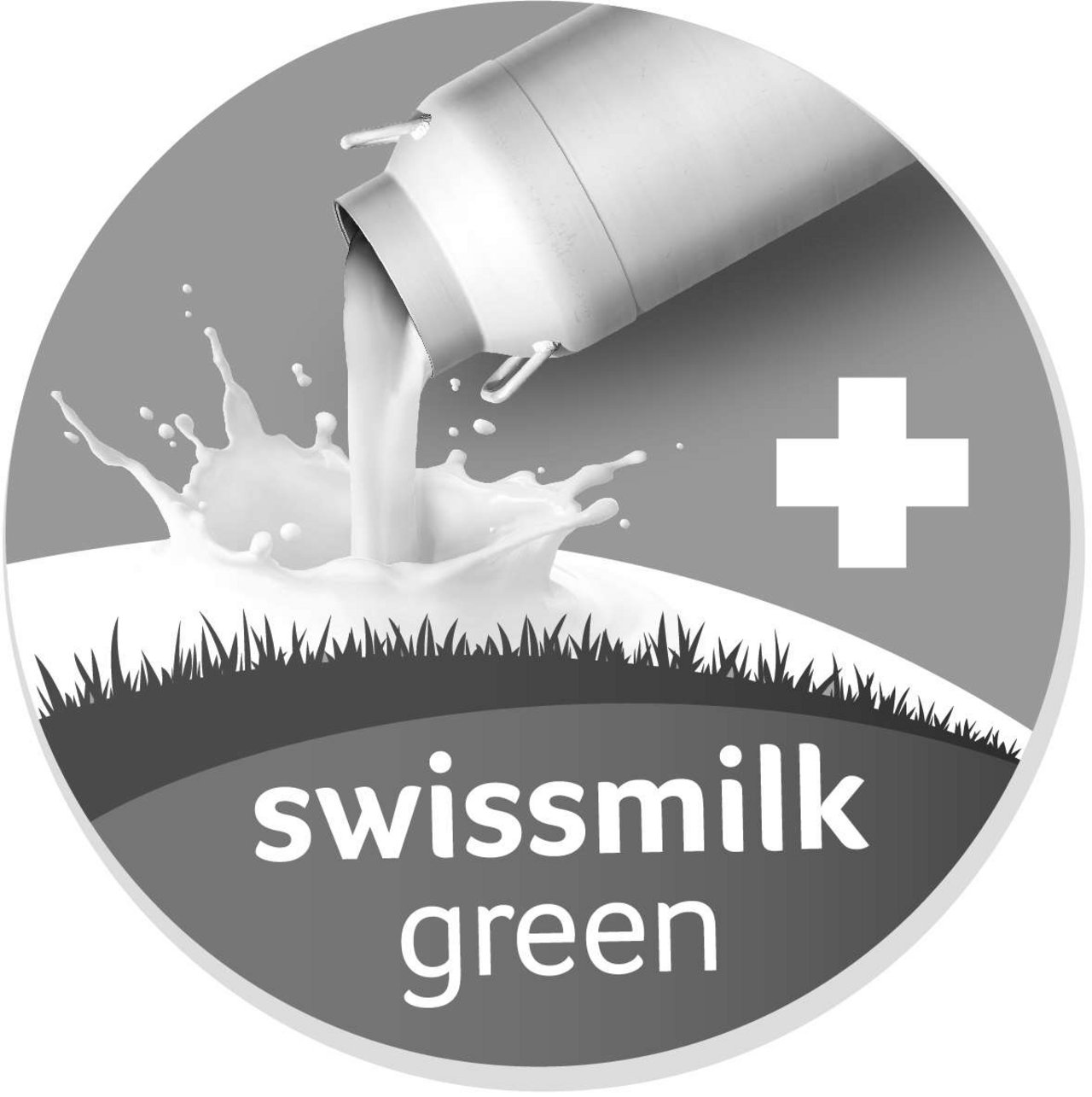 Als Inhaber der Marke sind die Schweizer Milchproduzenten SMP registriert, nicht die Branchenorganisation Milch. Das vierte Label mit der angedeuteten Wiese wurde Ende Juli 2019 beim Markenregister eingetragen. (Bilder zVg)