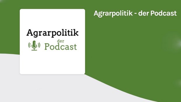 Der «Agrarpolitik»-Podcast von Andreas Wyss und Hansjürg Jäger, Logo (Bild: Screenshot)