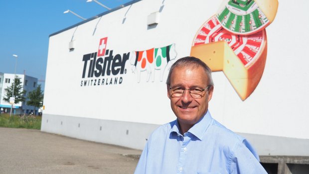 «Wir betreiben das Marketing für den Tilsiter. Wir definieren die Qualitäten und setzen diese auch durch», sagt Peter Rüegg, Geschäftsführer der Sortenorganisation Tilsiter. (Bild chw)