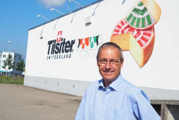 «Wir betreiben das Marketing für den Tilsiter. Wir definieren die Qualitäten und setzen diese auch durch», sagt Peter Rüegg, Geschäftsführer der Sortenorganisation Tilsiter. (Bild chw)