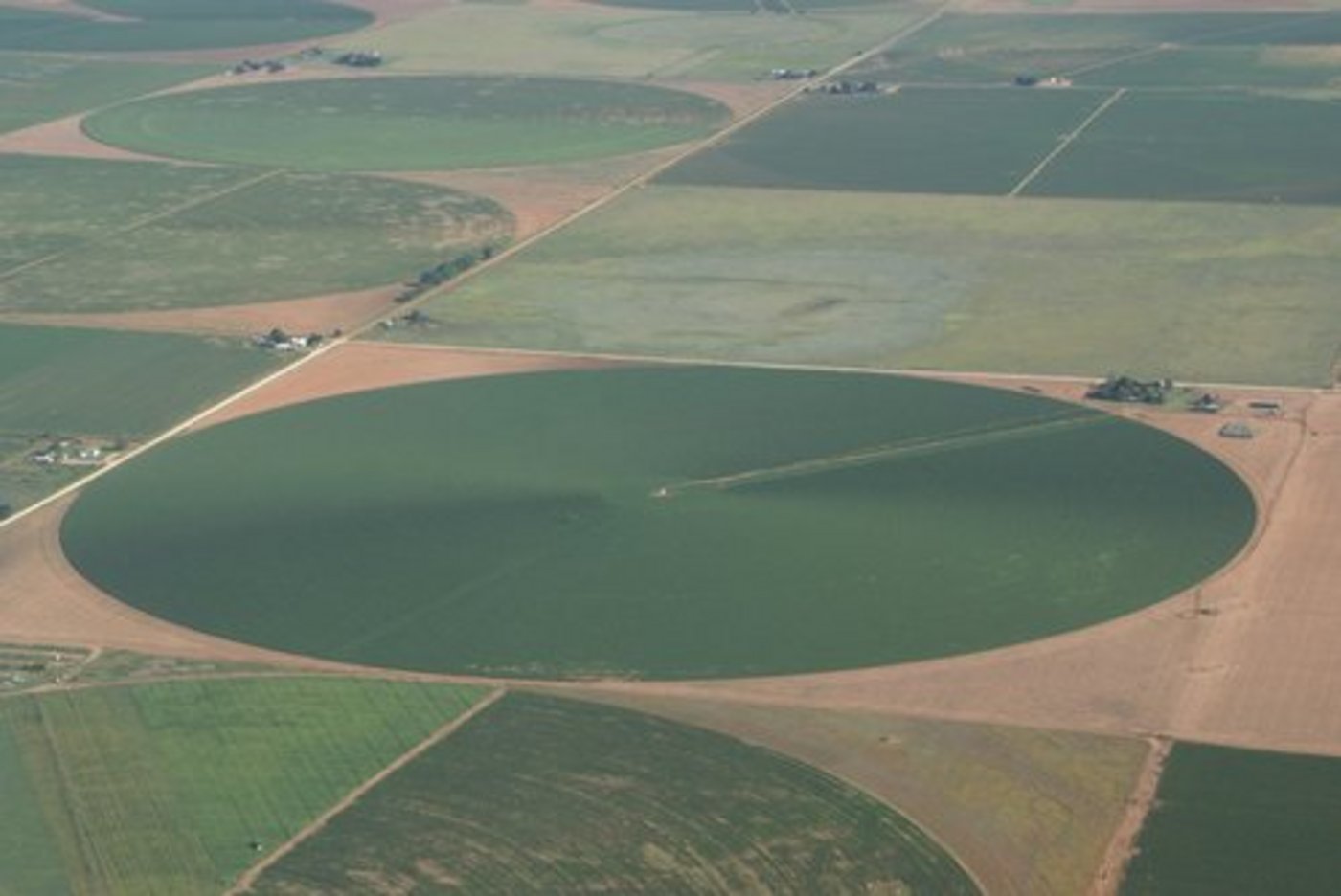 Weil wenig Niederschlag fällt, müssen die Kulturen bewässert werden. Doch damit sinkt der Grundwasserspiegel. (Bild: lid)