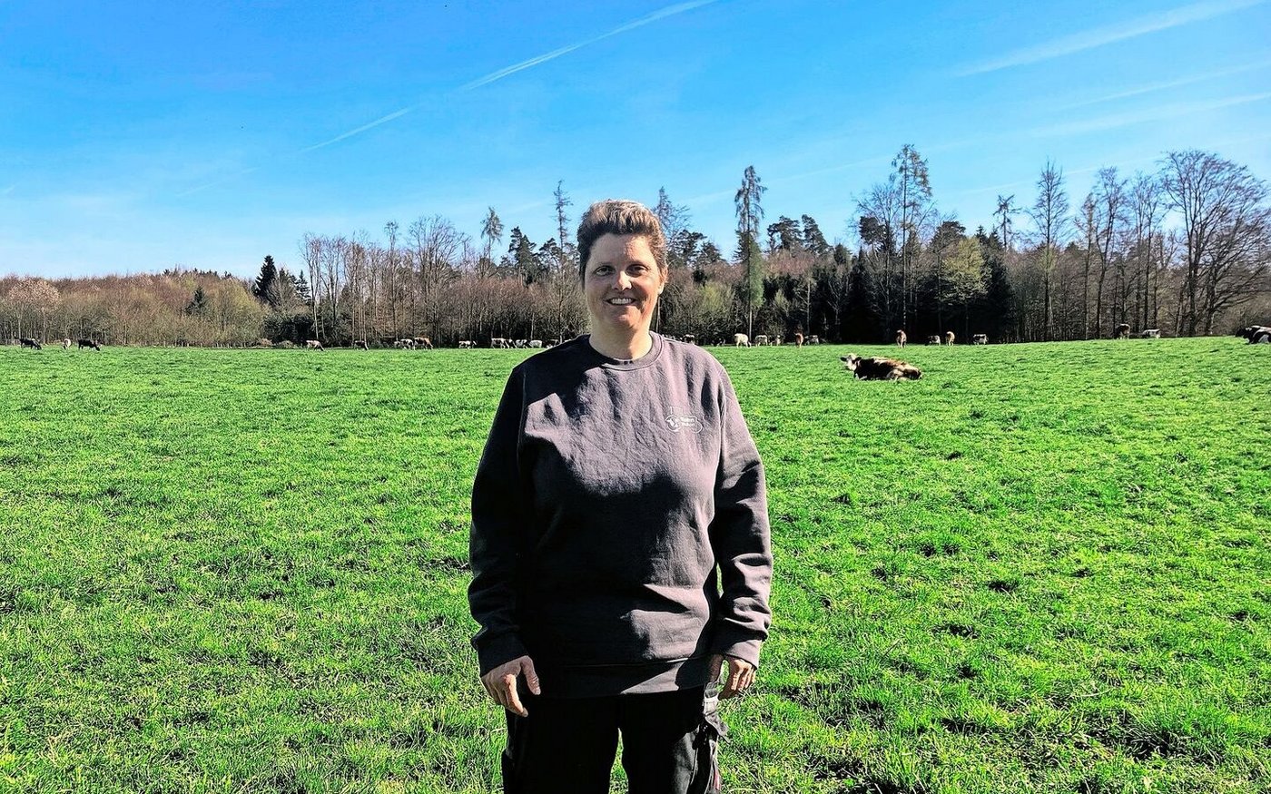 Das Arbeitskreis-Treffen fand auf dem Milchwirtschaftsbetrieb von Rita Kuhn in Bisikon bei Effretikon statt.
