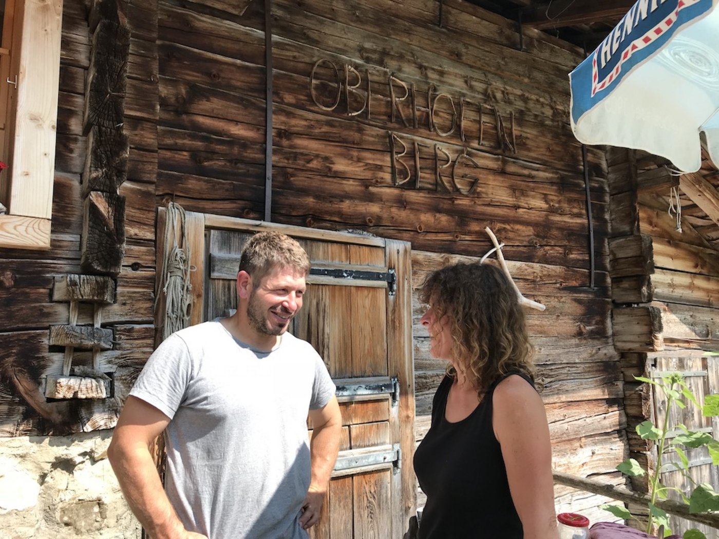 Erwin und Helen Zumbach, Oberhofner Alp.....