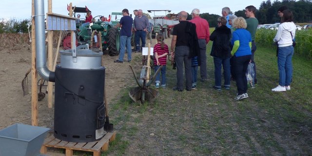 Gross und Klein besuchten die Höfe und lernten viel über Landwirtschaft. (Bild zVg)