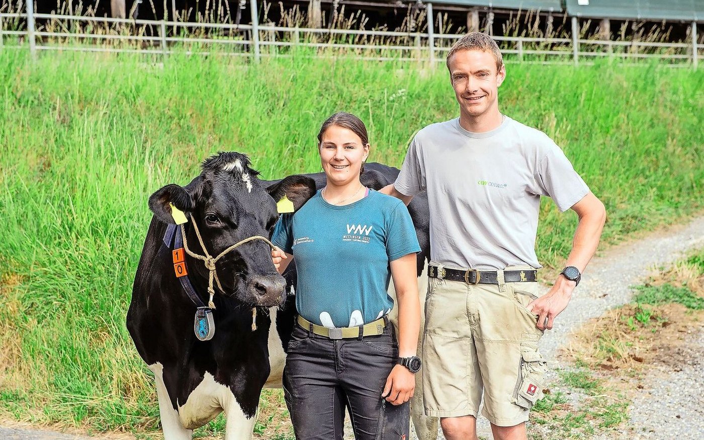 Lea Wyder und Franz Schärli sind das neue Betriebsleiterpaar des AVB Liebegg. Er Vollzeit als Betriebsleiter, sie Teilzeit als Angestellte. 