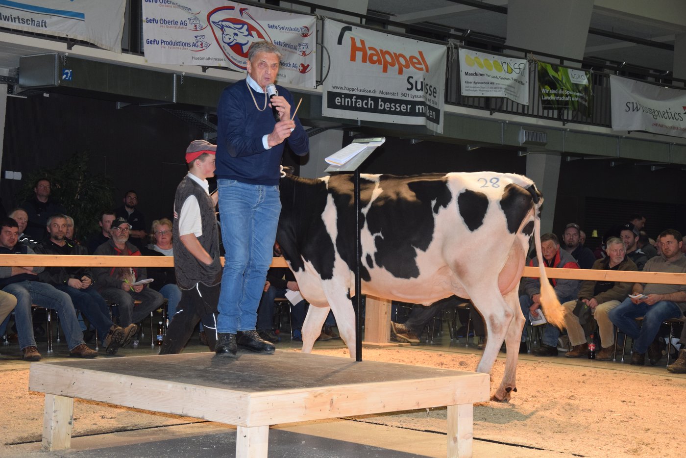 Der Spitzenpreis von 5000 Franken wurde für Chollet-Star Otmard Aliette bezahlt. (Bilder Peter Fankhauser)