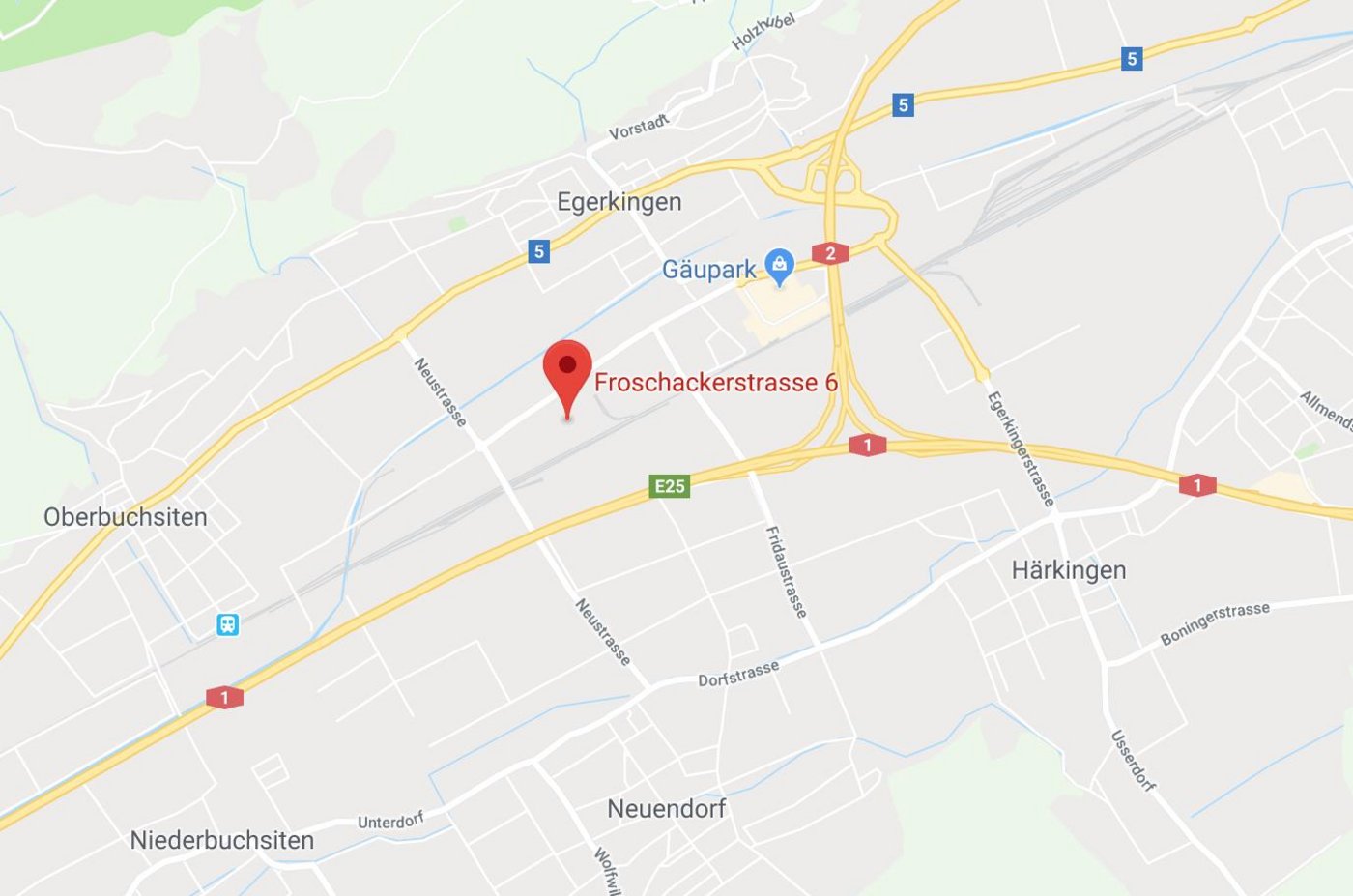 Im Egerkingen Industriegebiet soll neues Leben entstehen. (Google Maps)