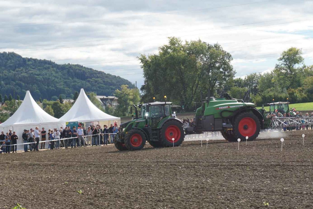 Maschinen-Show an der Eröffnung. (Bild zVg)