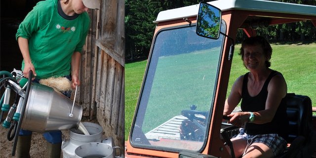 Frauen machen Landwirtschaft. (Bild nb)