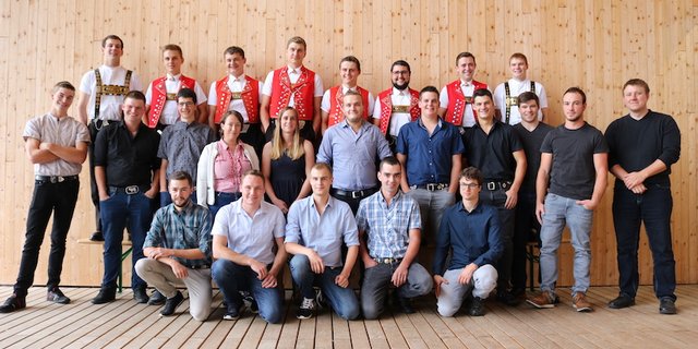 Die Abschlussklasse Landwirt/in EFZ 3d. (Bilder Barbara Oppliger, LZSG)