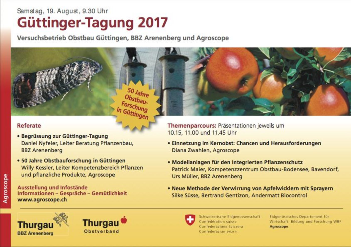 Ein volles Programm erwartet die Teilnehmer am 19. August. (Bild zVg)