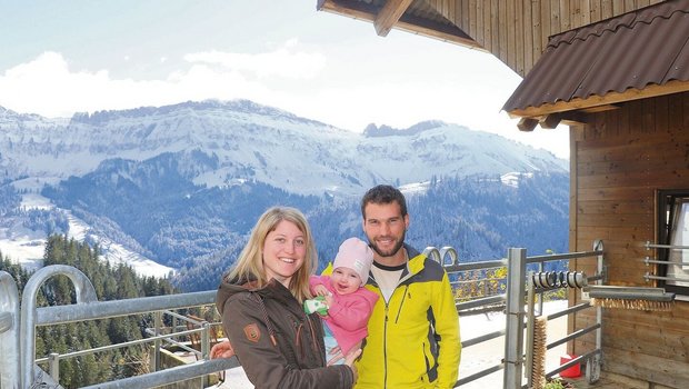 Karin Holdener und Beat Häfliger verschoben ihre Hochzeit aufgrund von Corona. Die gegenseitige Absicherung war ihnen mit der Geburt der gemeinsamen Tochter aber wichtig. 