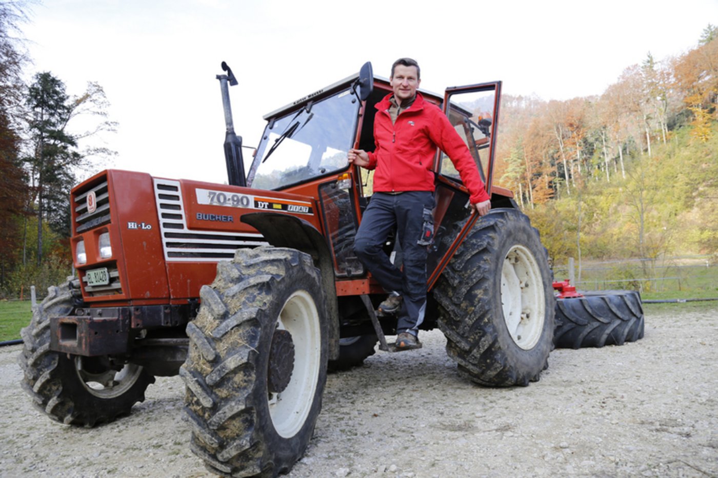 Thomas Portmann engagiert sich nicht nur auf seinem Betrieb, sondern auch bei den Junglandwirten Nordwestschweiz. 