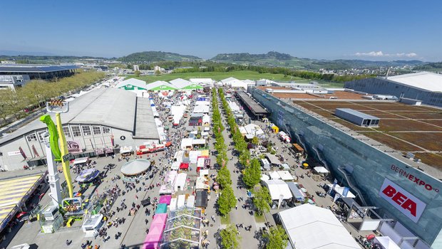 BEA ist trotz Coronavirus im Aufbau Die BEA ist jeden Frühling ein Traditions-Event. Ob dieses Jahr das Cornonavirus dazwischen kommt, ist noch unklar. (Bild BEA)