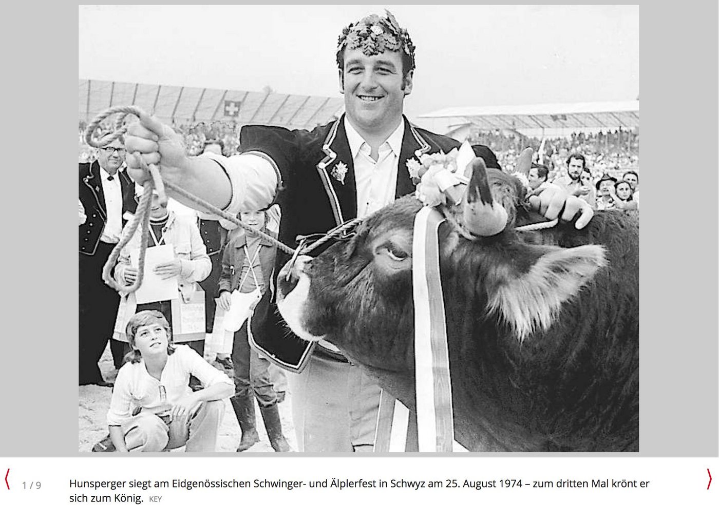 Ruedi Hunsperger holte sich insgesamt drei Königstitel. (Screenshot Blick.ch)