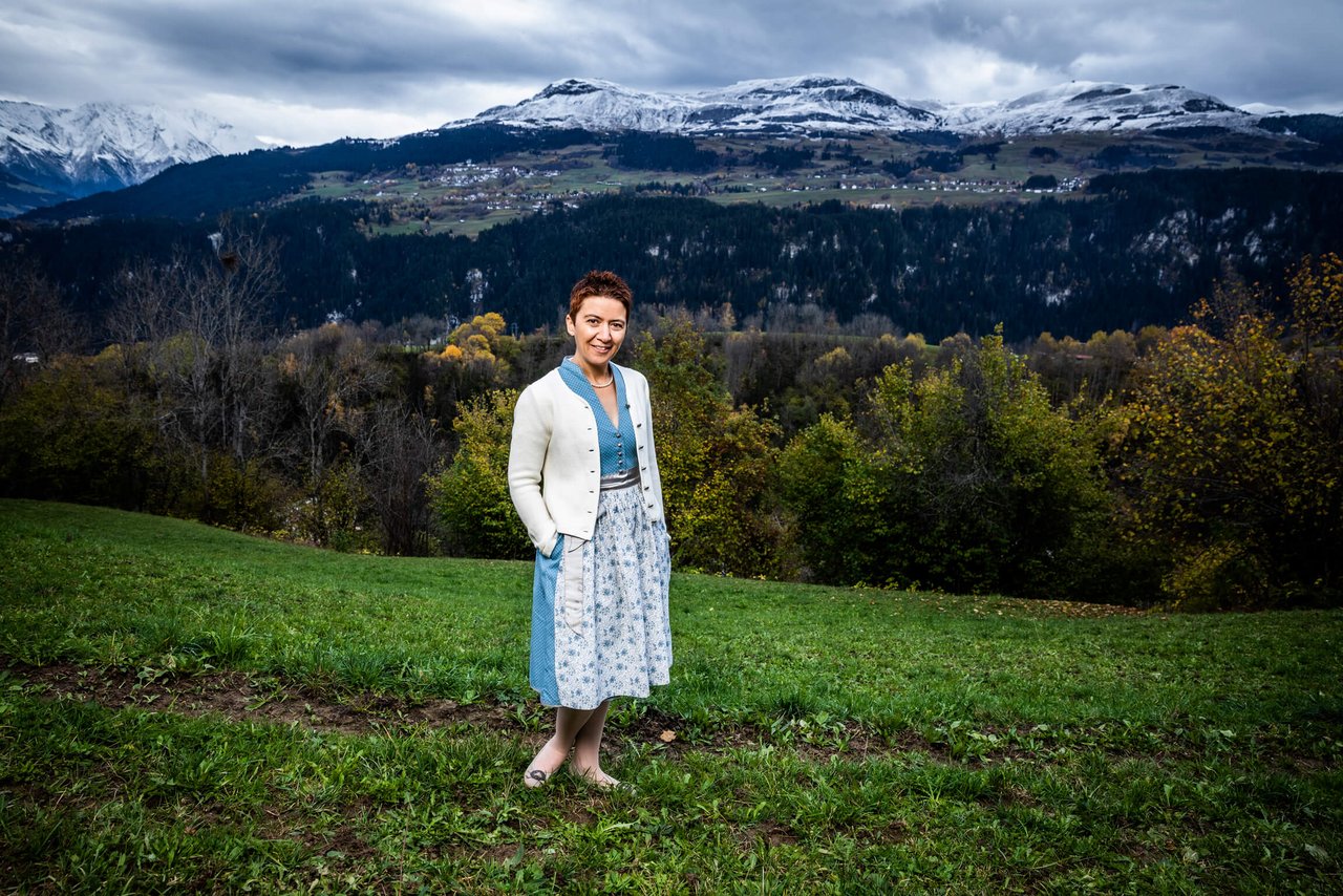 Landfrauenküche 2019 - Flurina Candinas Foto-Shooting in der Natur (Bild: SRF/Ueli Christoffel)