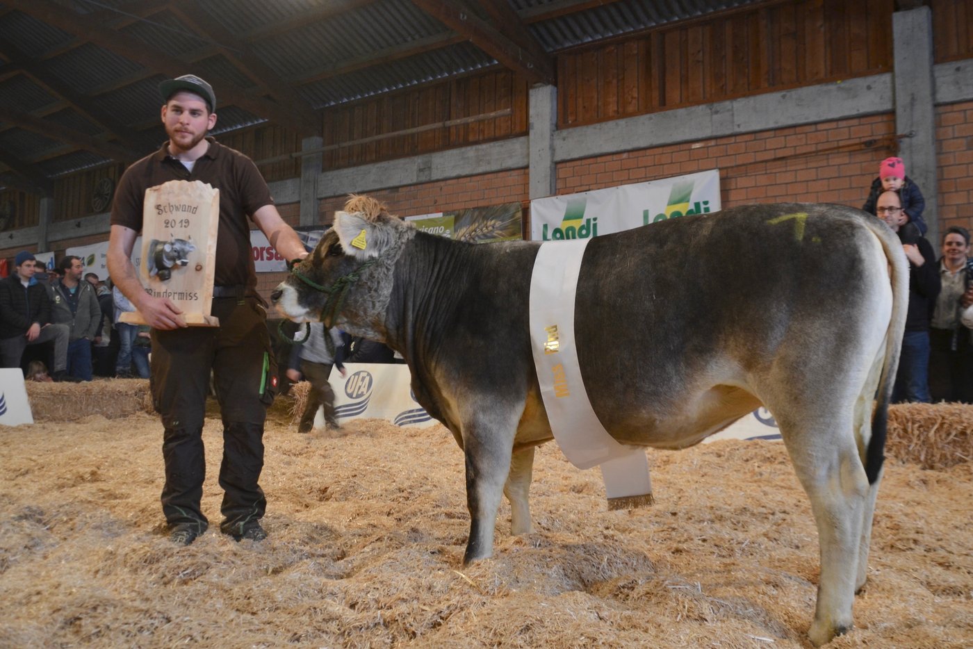 Miss Rind ist eine Tirolerin. Rocky Pionier-Genetik Ramona gehört Armin und Ady Hotz aus Morgarten ZG.