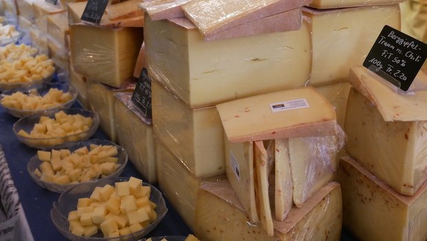 Die präsentierten Käsespezialitäten wurden in regionalen gewerblichen Käsereien hergestellt. (Bild zVg)