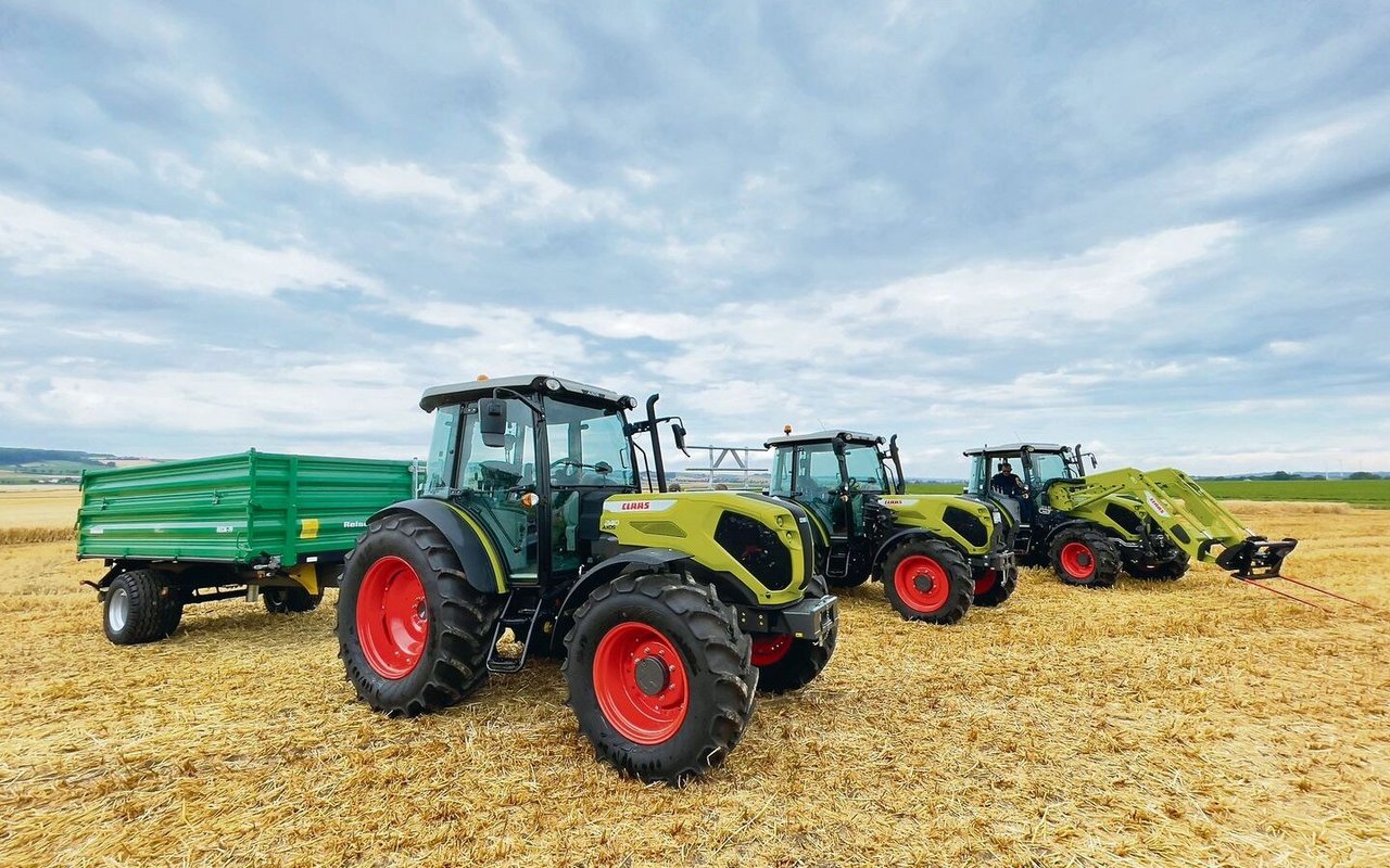 Mit den Modellen Elios 200, Elios 300 und Axos 200 präsentiert Claas gleich drei neue Kompakttraktoren, die für Schweizer Landwirtschaftsbetriebe interessant sind.
