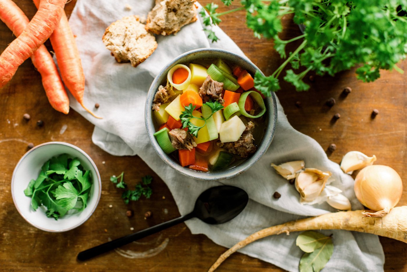 Pastinaken-Rindfleisch-Eintopf (Foto: Kathrin Toldo)