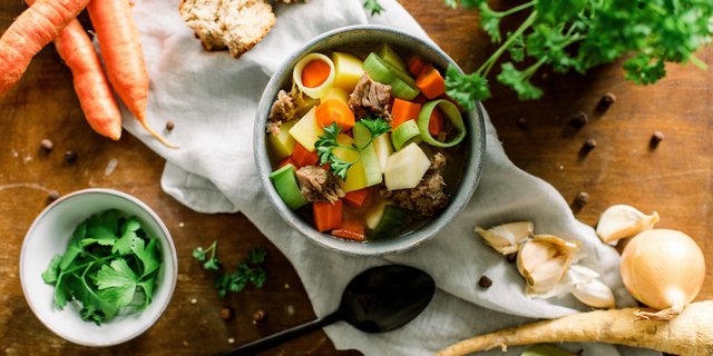 Pastinaken-Rindfleisch-Eintopf (Foto: Kathrin Toldo)