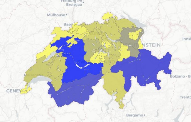 Zwar gibt es im Kanton Bern mit fast 43'000 die meisten Schafe....