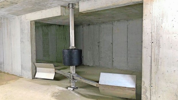 Die Auslegung der Güllegrube gibt vor, welche Rührwerke und Pumpsysteme erforderlich sind, um eine gute Rührwirkung zu erzielen. Ändert sich oberirdisch etwas, muss auch die Güllegrube beachtet werden.