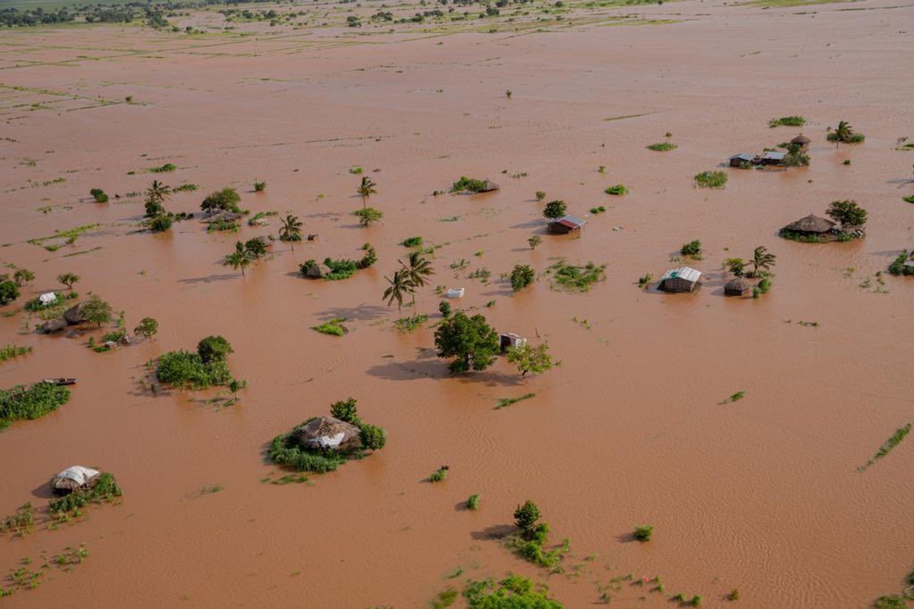 Rund 143000 Hektaren Ackerland wurden vom Tropischen Zyklon Eloise überflutet und zerstört. (Bild World Meteorological Organization)