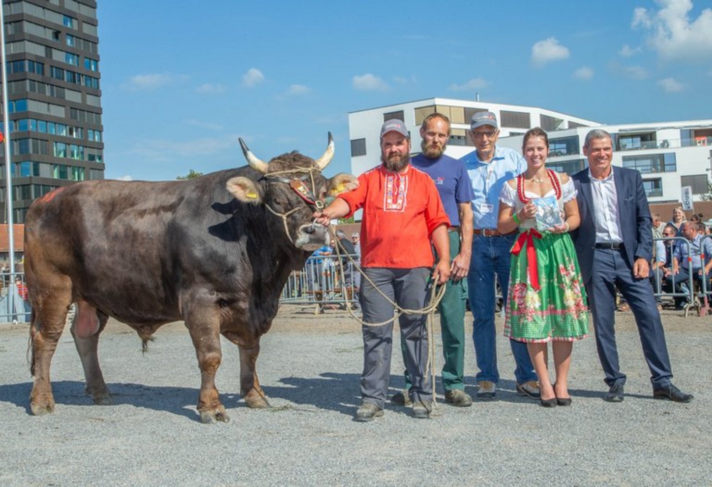 Den Mister-Titel holte sich OB-Stier Alex von Franz Schindler aus Goldau SZ. (Franz Scheiber)