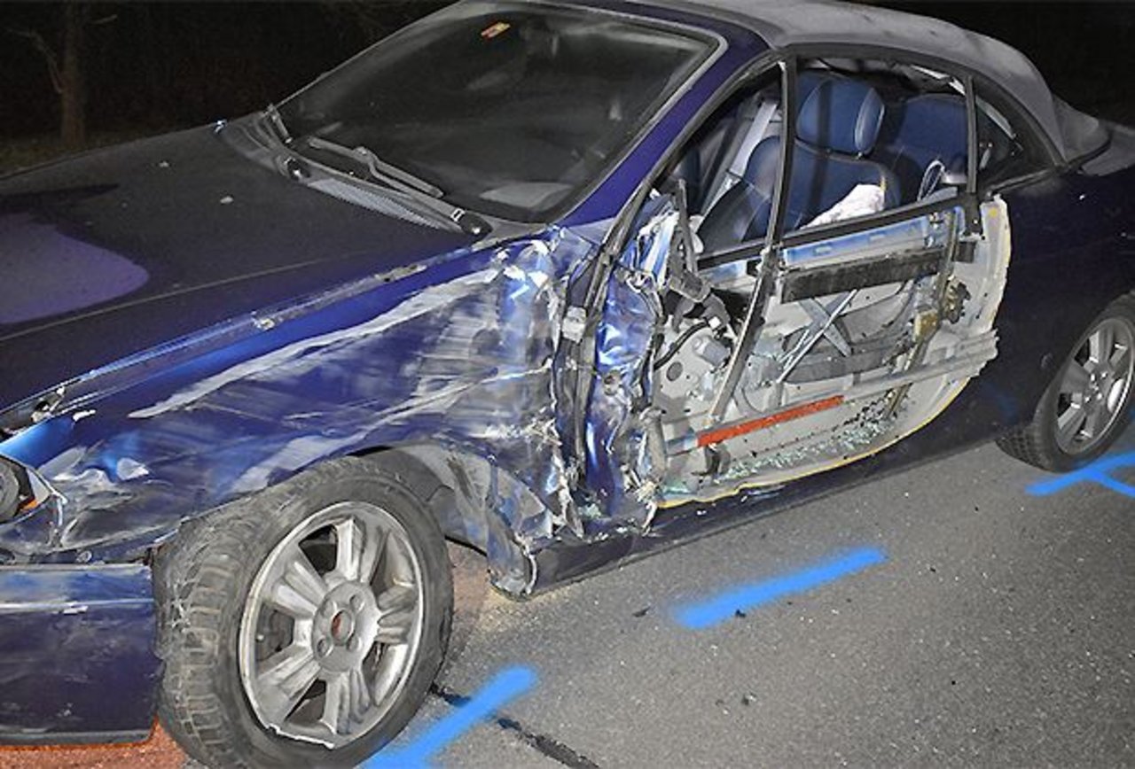 An den Fahrzeugen entstand ein Sachschaden von 15‘000 Franken. (Bild Luzerner Polizei)