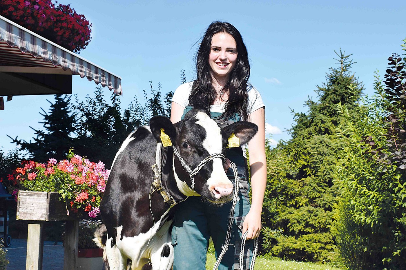 Zukunftshoffnung: Sabrina Krebs will künftig mit ihrer McCutchen Panda an Ausstellungen teilnehmen und hoffentlich vorne mitmischen. (Bilder Daniela Joder)