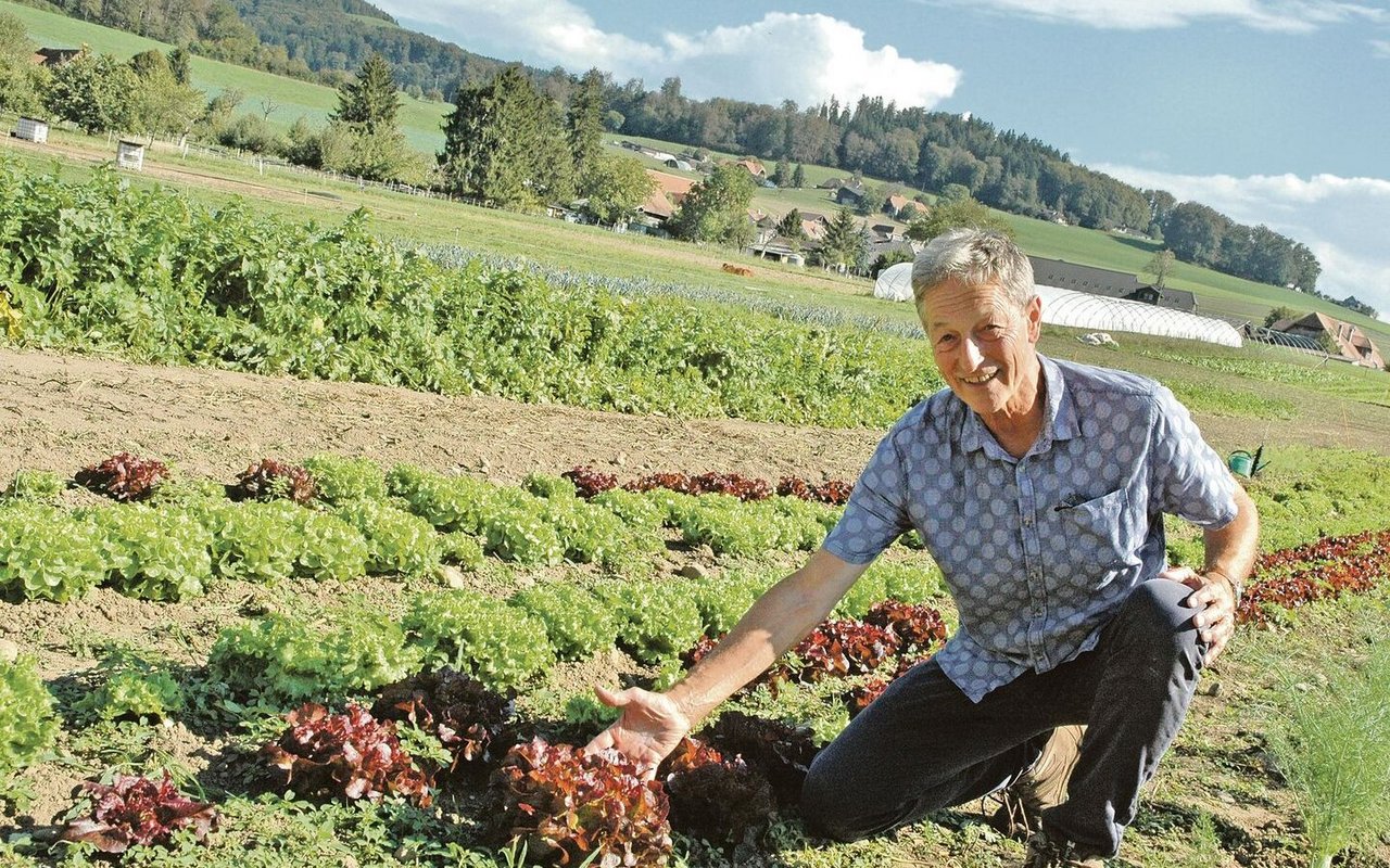 Ronald Fischer, Präsident von Aaretal-Feldprodukte, will den pflanzlichen Ernährungstrend gemeinsam mit den Bioproduzenten aus der Region fördern.