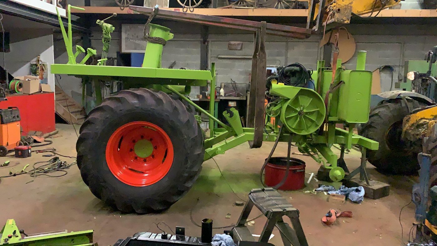 Die Auslegeordnung in der beheizten Werkhalle im Lindergut. 